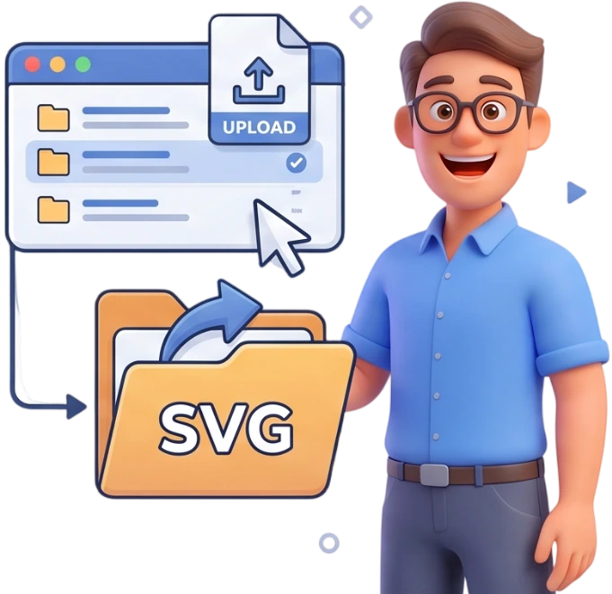 Step 1: Upload Your SVGs
